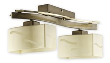 MODERNE ENCASTRÉ 2 LUMINAIRES